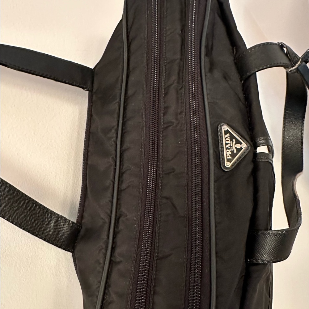 Prada Black Nylon Briefcase - Picture 12 of 15